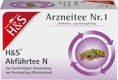 H&S Arzneitee Abführtee N  20X1.0 g Filterbeutel