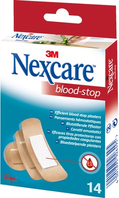 Nexcare Blood Stop Pflasterstrips 14 St Pflaster