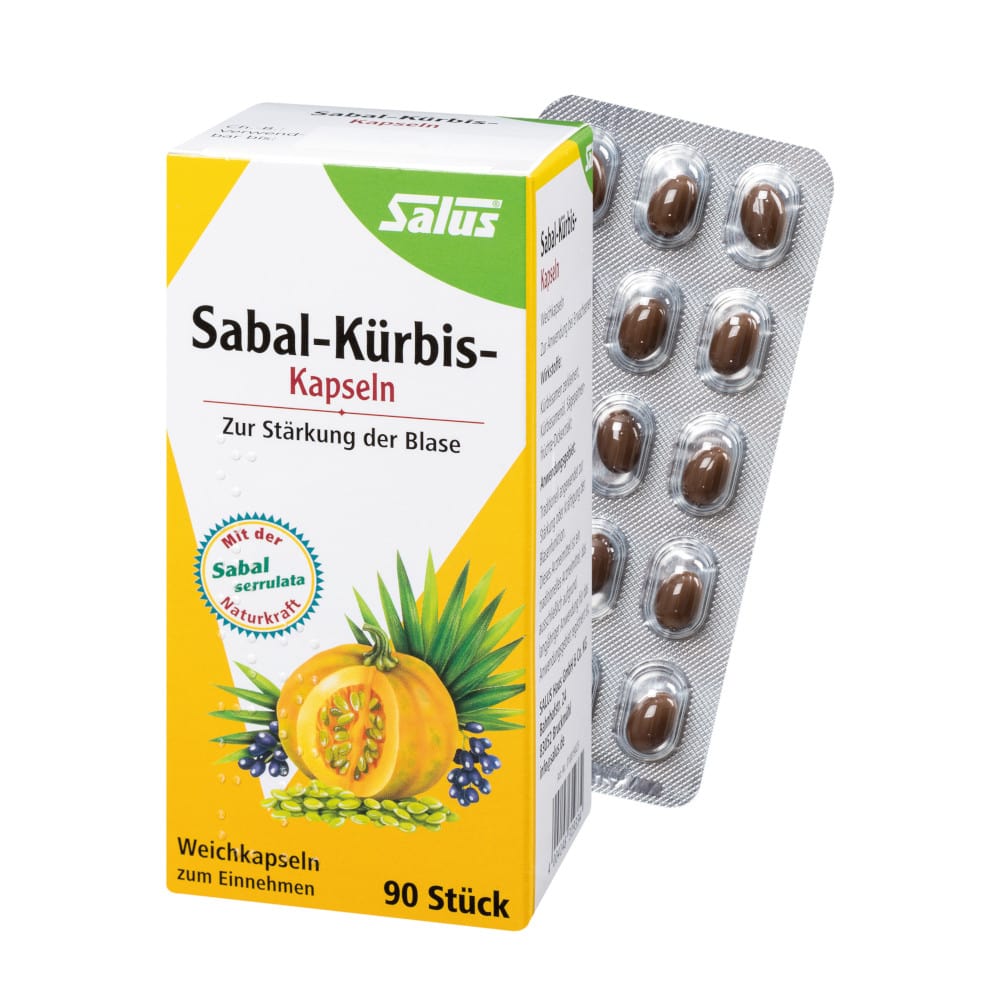 Sabal-Kürbis-Kapseln Salus 90 St Weichkapseln