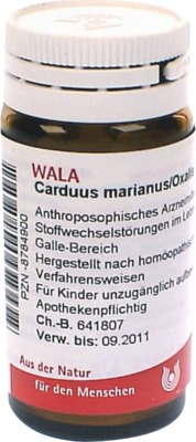 WALA Carduus marianus/Oxalis Globuli 20 g Globuli