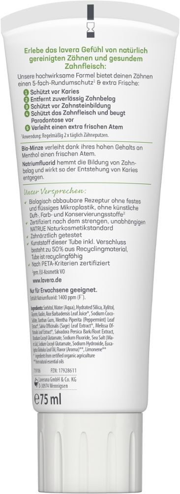 lavera ZAHNCREME COMPLETE CARE 75 ml Zahncreme