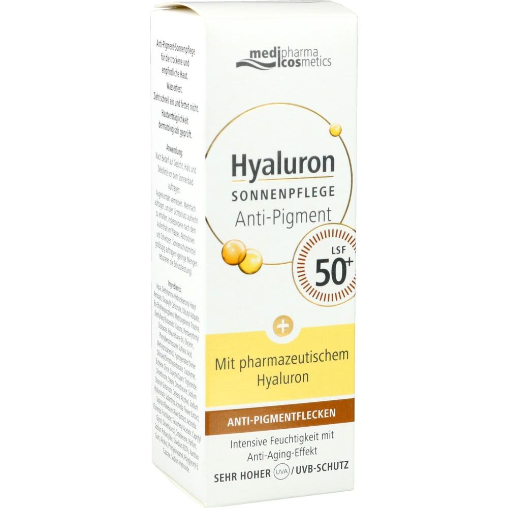 Hyaluron Sonnenpflege Anti-Pigment LSF 50+ 50 ml Creme
