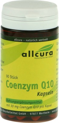 allcura Coenzym Q10 90 St Kapseln