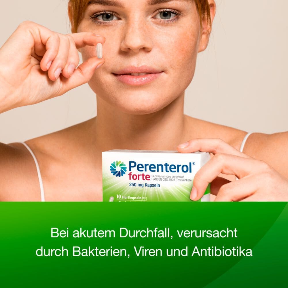 Perenterol forte bei akutem Durchfall  10 St Hartkapseln