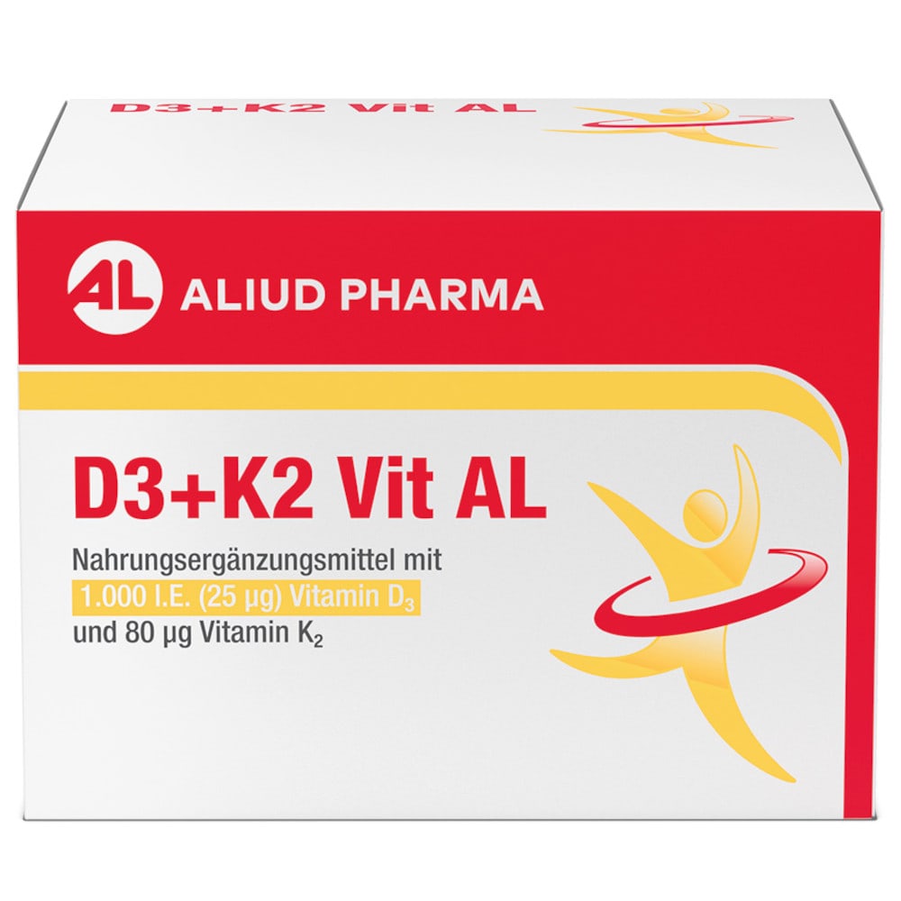 D3+K2 Vit AL 1000IE/80UG  90 St Kapseln