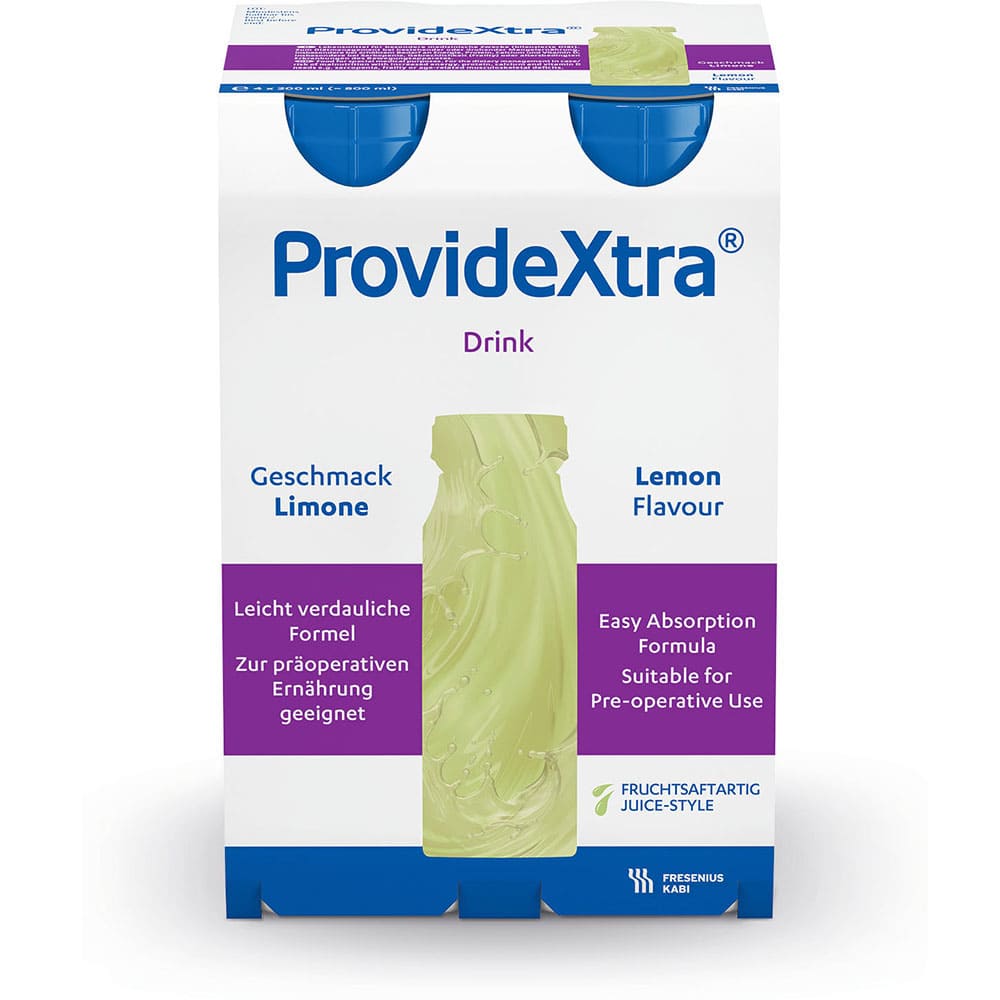 ProvideXtra DRINK Limone Trinkflasche 6X4X200 ml Lösung