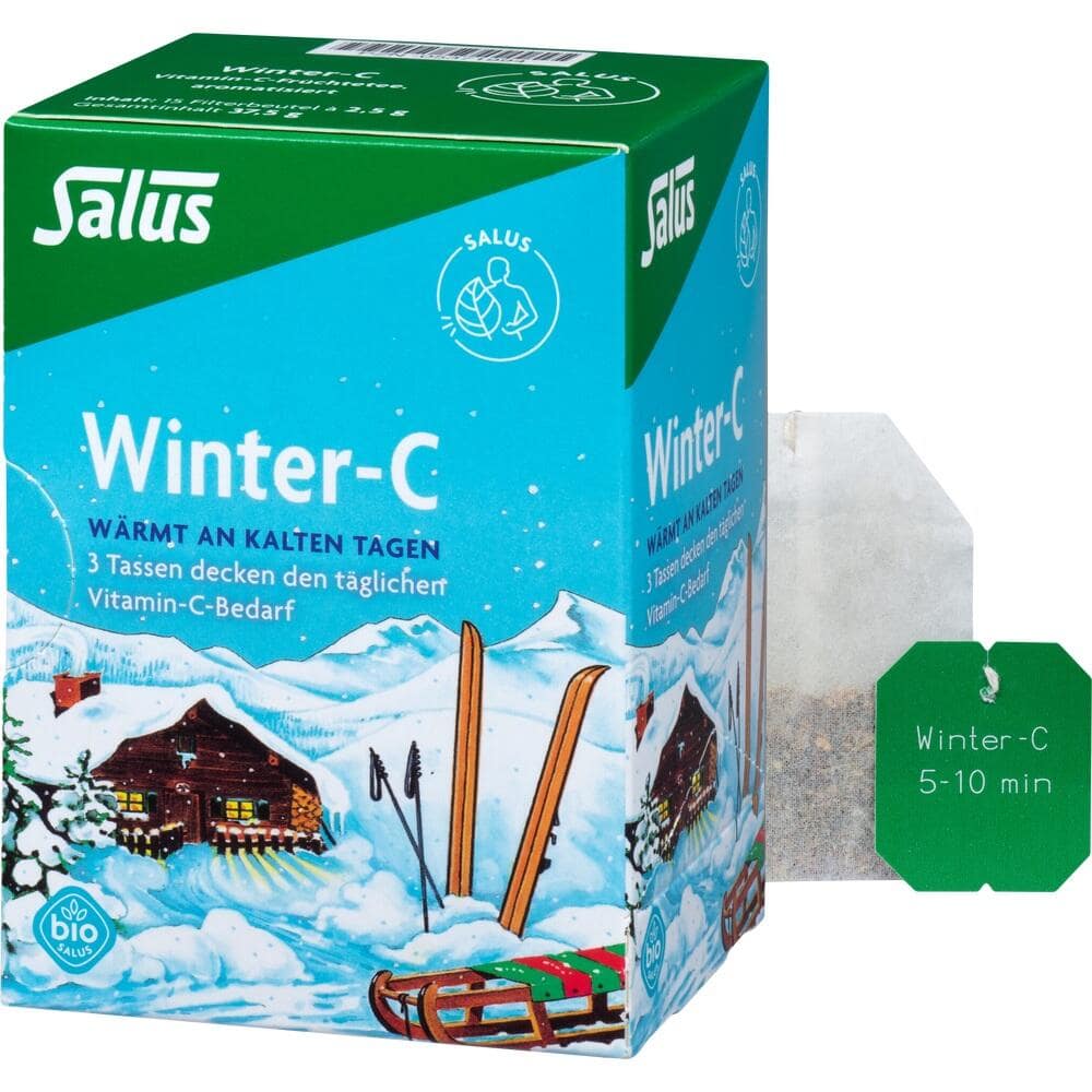 Salus Winter-C Vitamin-C-Früchtetee aromatisiert 15 St Filterbeutel