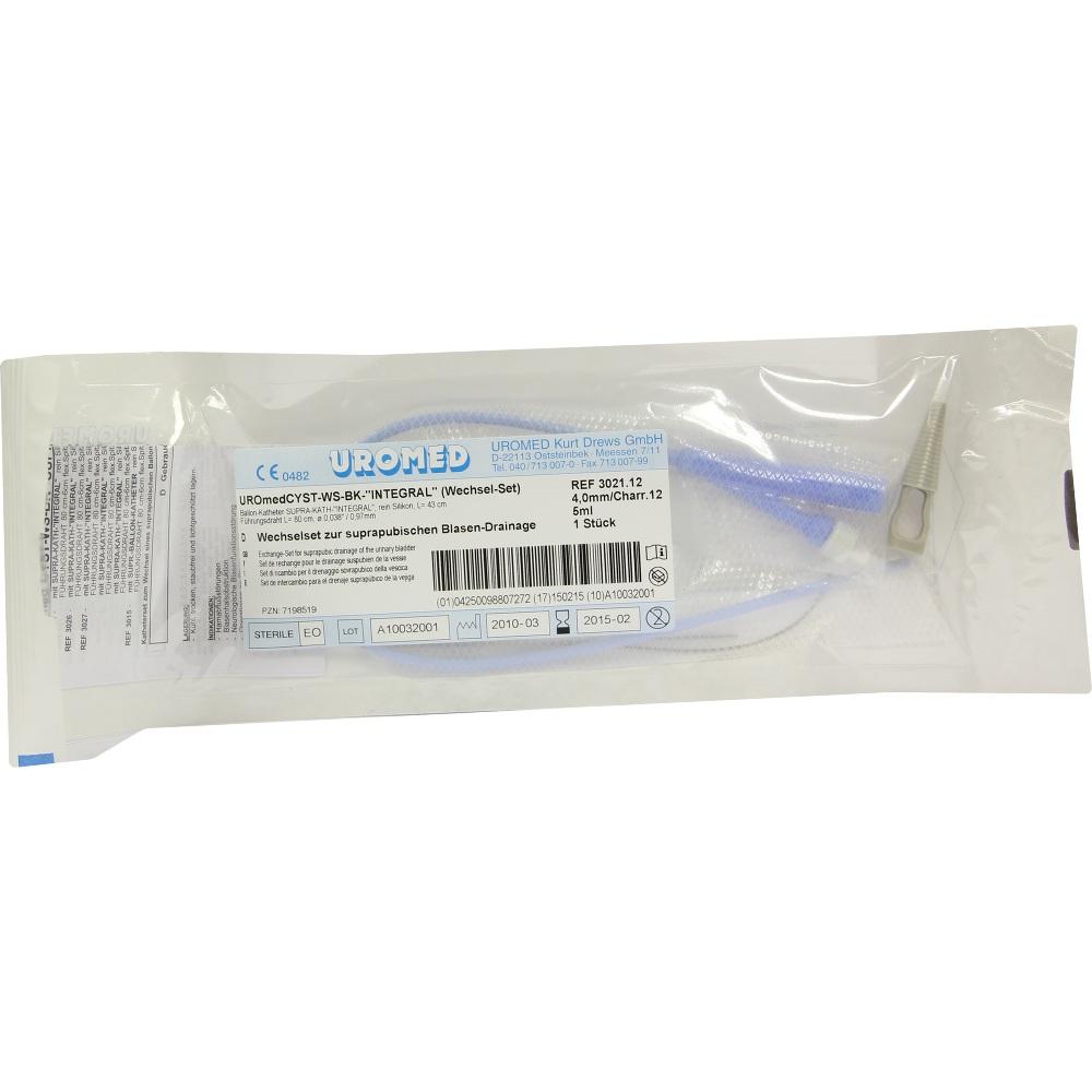 UROMED CYST Ch 12 Wechsel Kath.Set integral 3021 1 St
