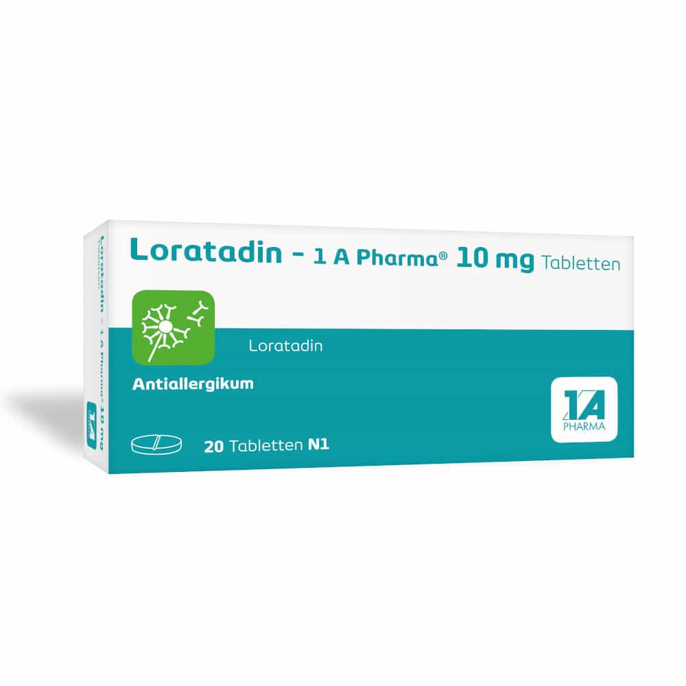 Loratadin - 1A Pharma 20 St Tabletten