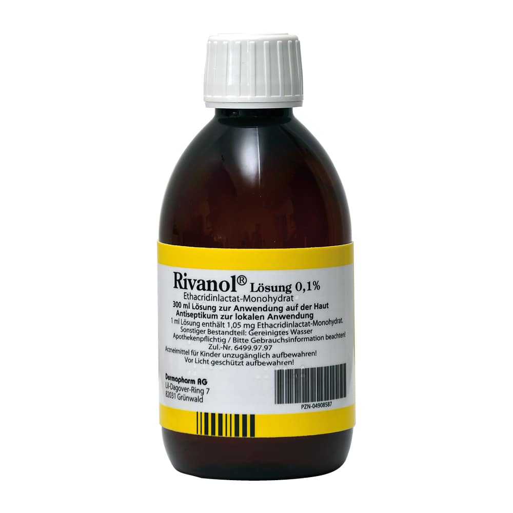 Rivanol Lösung 0,1% 300 ml Lösung