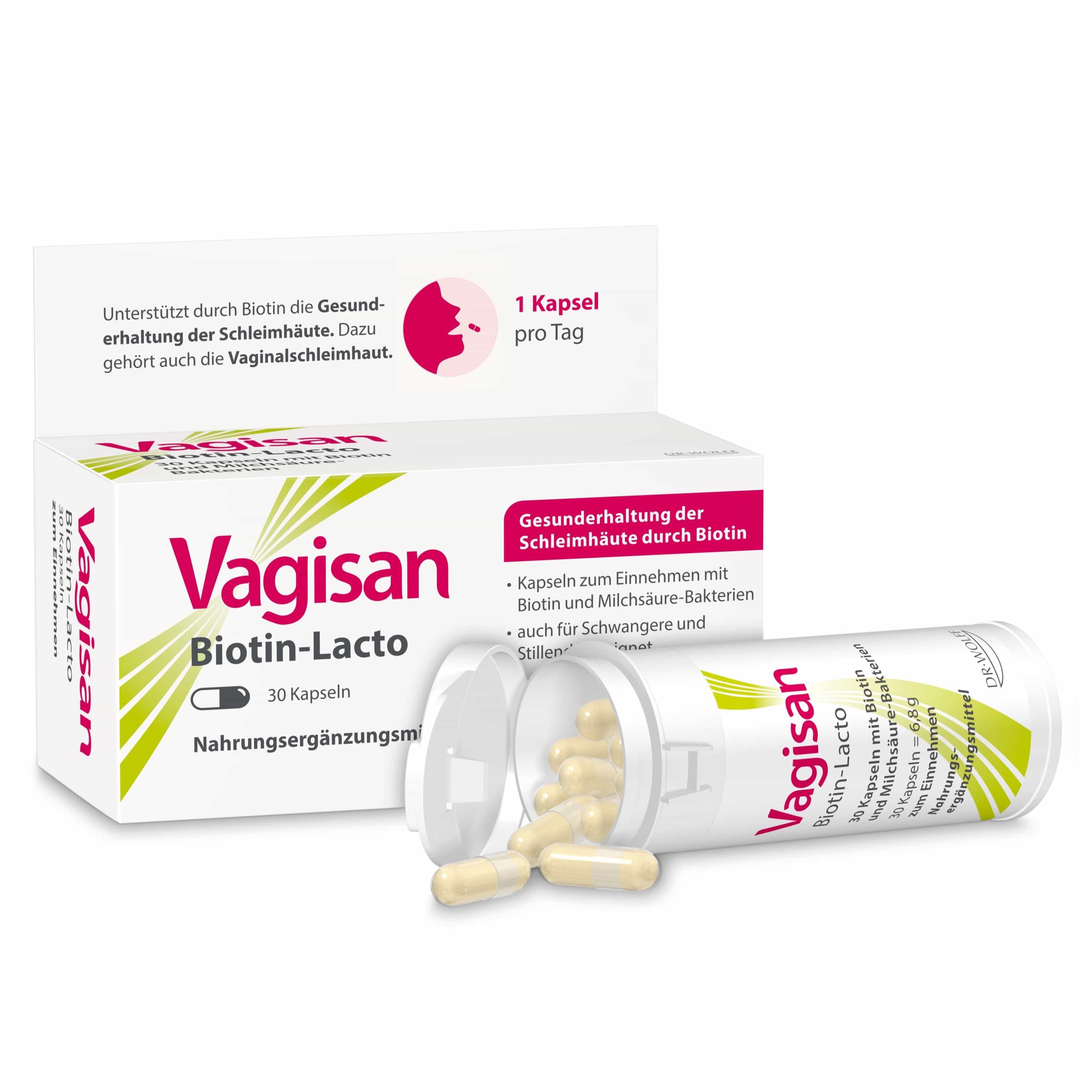 Vagisan Biotin-Lacto 30 St Kapseln