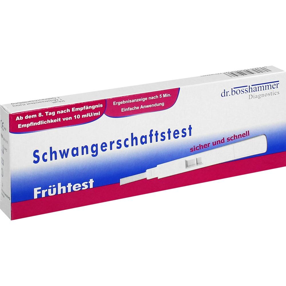 SCHWANGERSCHAFTSTEST Frühtest 1 St Test