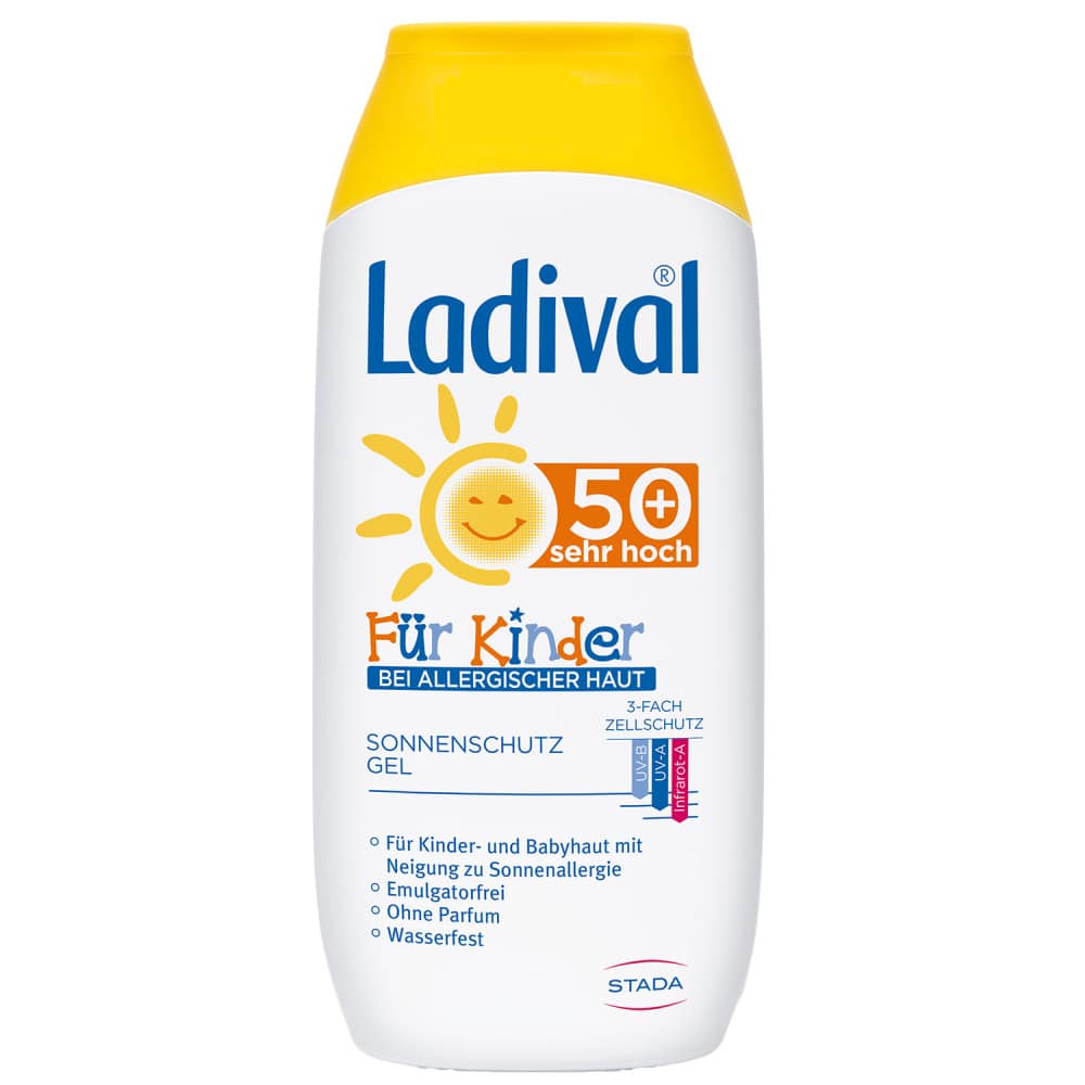 Ladival Für Kinder BEI ALLERGISCHER HAUT LSF 50+ 200 ml Gel
