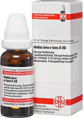 HEKLA lava e lava D 30 Dilution 20 ml Dilution