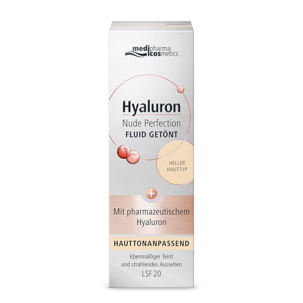 Hyaluron Nude Perfection FLUID GETÖNT LSF 20 50 ml Creme