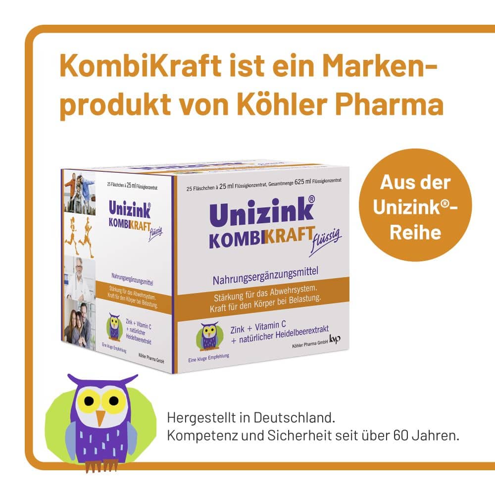 Unizink KOMBIKRAFT 25X25 ml Flaschen
