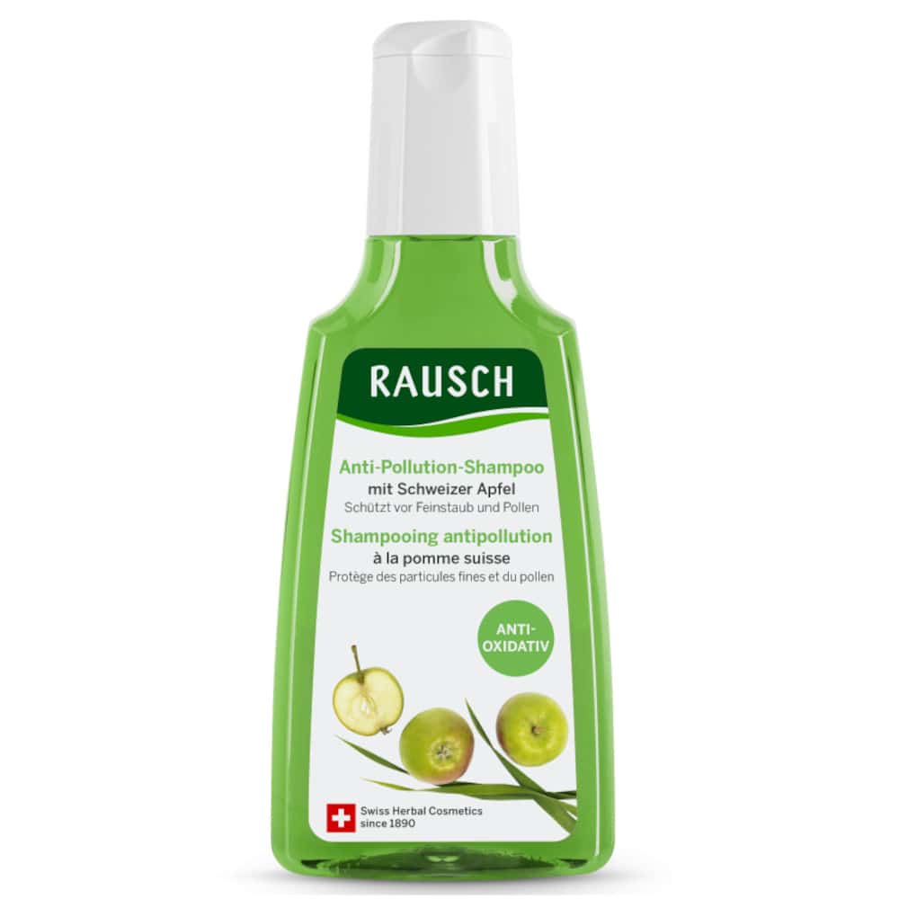 RAUSCH Anti-Pollution-Shampoo mit Schweizer Apfel 200 ml Shampoo