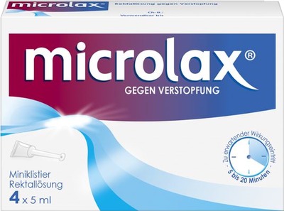 microlax GEGEN VERSTOPFUNG für Kinder und Erwachsene