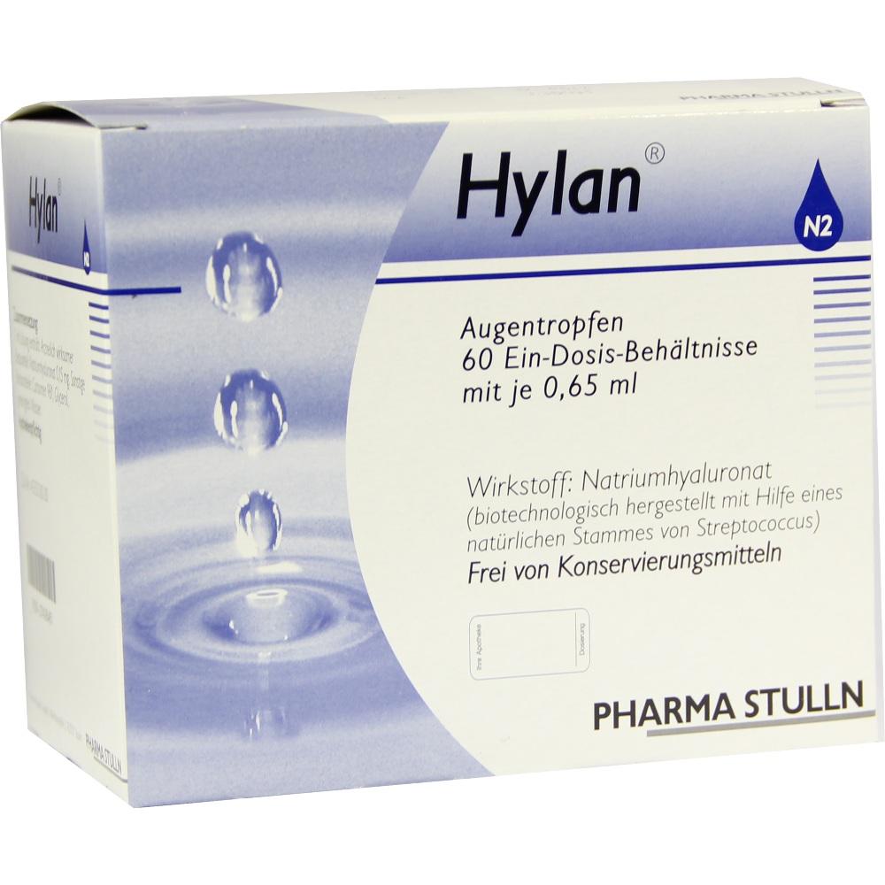Hylan 0,015% Augentropfen 60 St Augentropfen