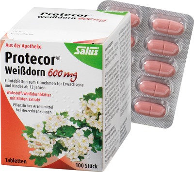 Protecor Weißdorn 600mg 100 St Filmtabletten