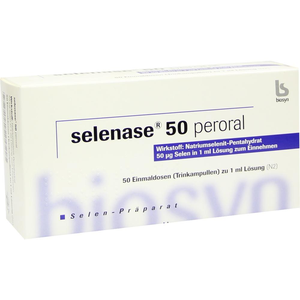 selenase 50 peroral biosyn 50X1 ml Lösung zum Einnehmen