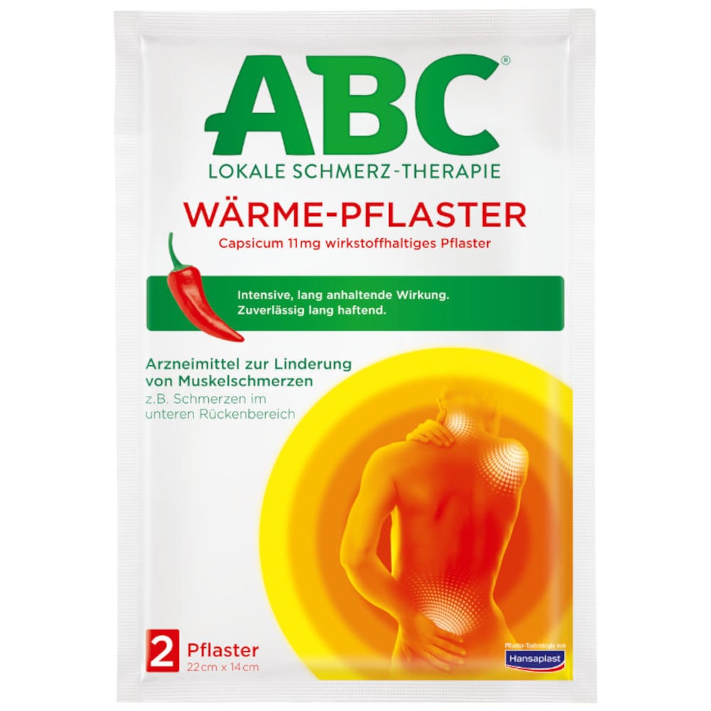 ABC WÄRME-PFLASTER Capsicum  2 St Pflaster