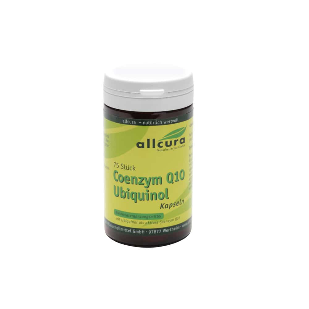COENZYM Q10 UBIQUINOL 100 mg Kapseln 75 St Kapseln