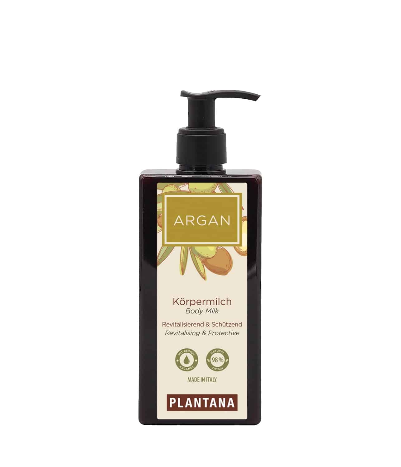 PLANTANA Körpermilch Argan 250 ml Milch