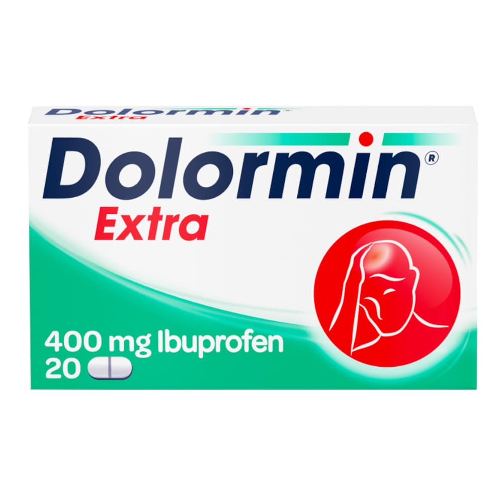 Dolormin Extra Ibu-Lysin Tabletten bei Schmerzen und Fieber