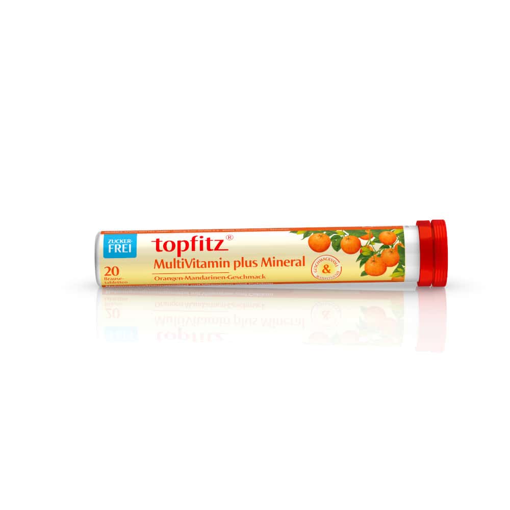 Topfitz Multivitamin+Mineral 20 St Brausetabletten