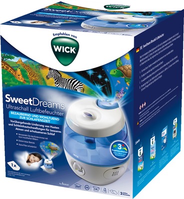 WICK SweetDreams 2in1 Ultraschall Luftbefeuchter 1 St