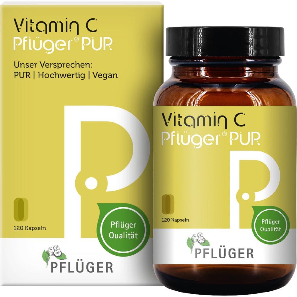Vitamin C Pflüger PUR 120 St Kapseln