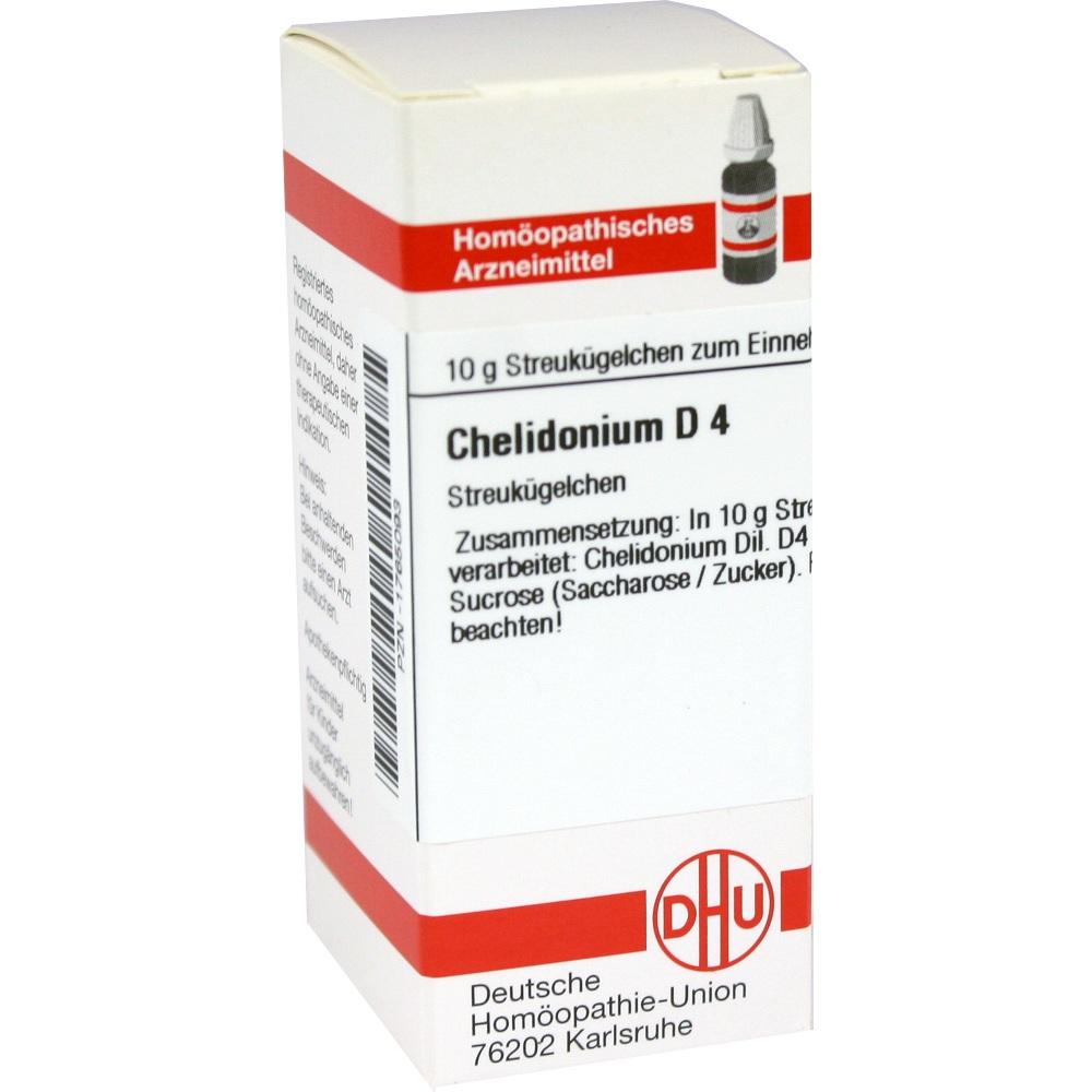 CHELIDONIUM D 4 Globuli 10 g Globuli