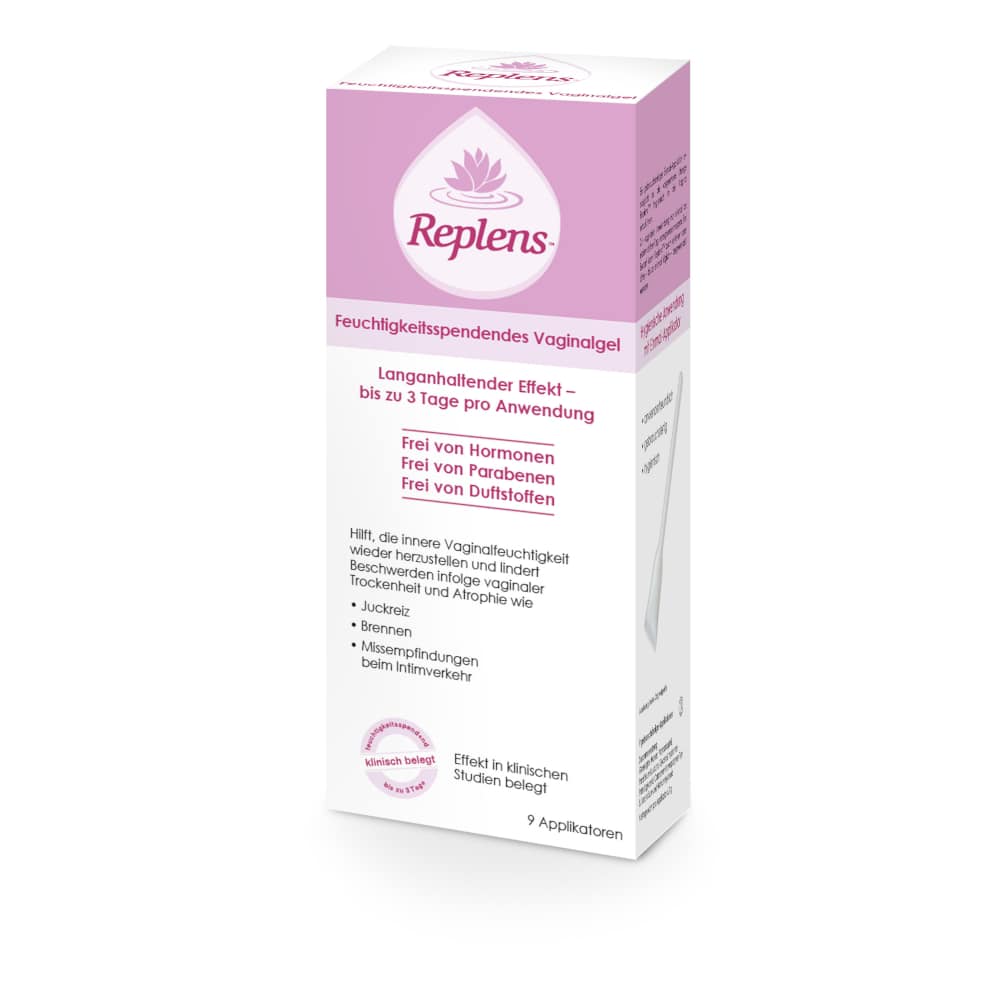 REPLENS Vaginalgel vorgefüllte Applikatoren 9 St Vaginalgel
