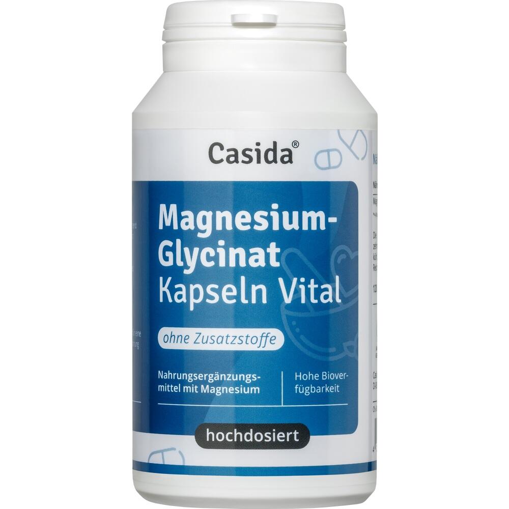 Casida Magnesiumglycinat Kapseln Vital  120 St Kapseln