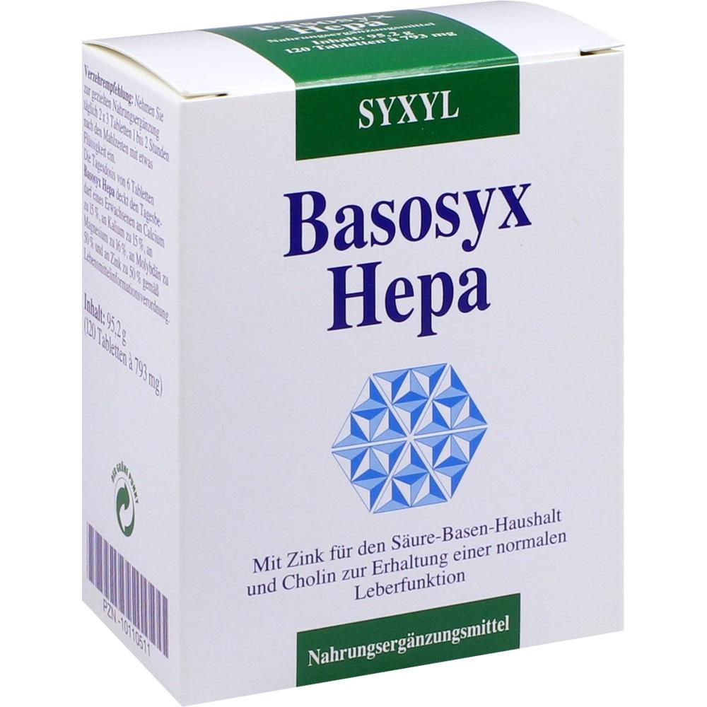 BASOSYX Hepa Syxyl Tabletten 120 St Tabletten