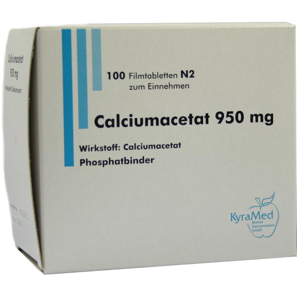 CALCIUMACETAT 950 mg  100 St Filmtabletten
