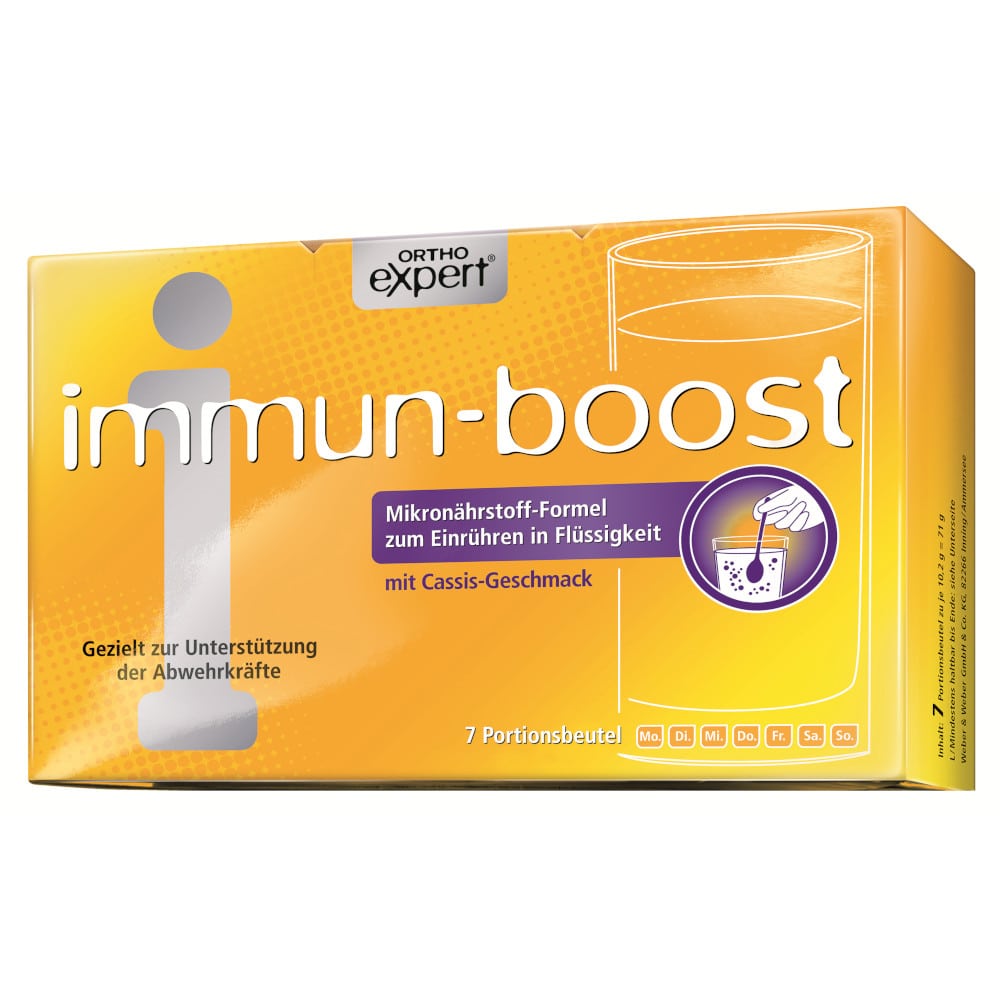 IMMUN-BOOST Orthoexpert Trinkgranulat 7X10.2 g Granulat