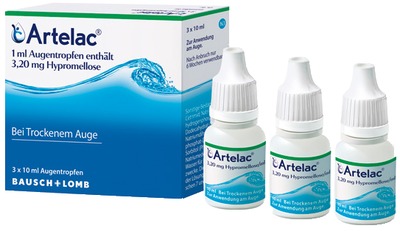 Artelac Augentropfen 3X10 ml Augentropfen