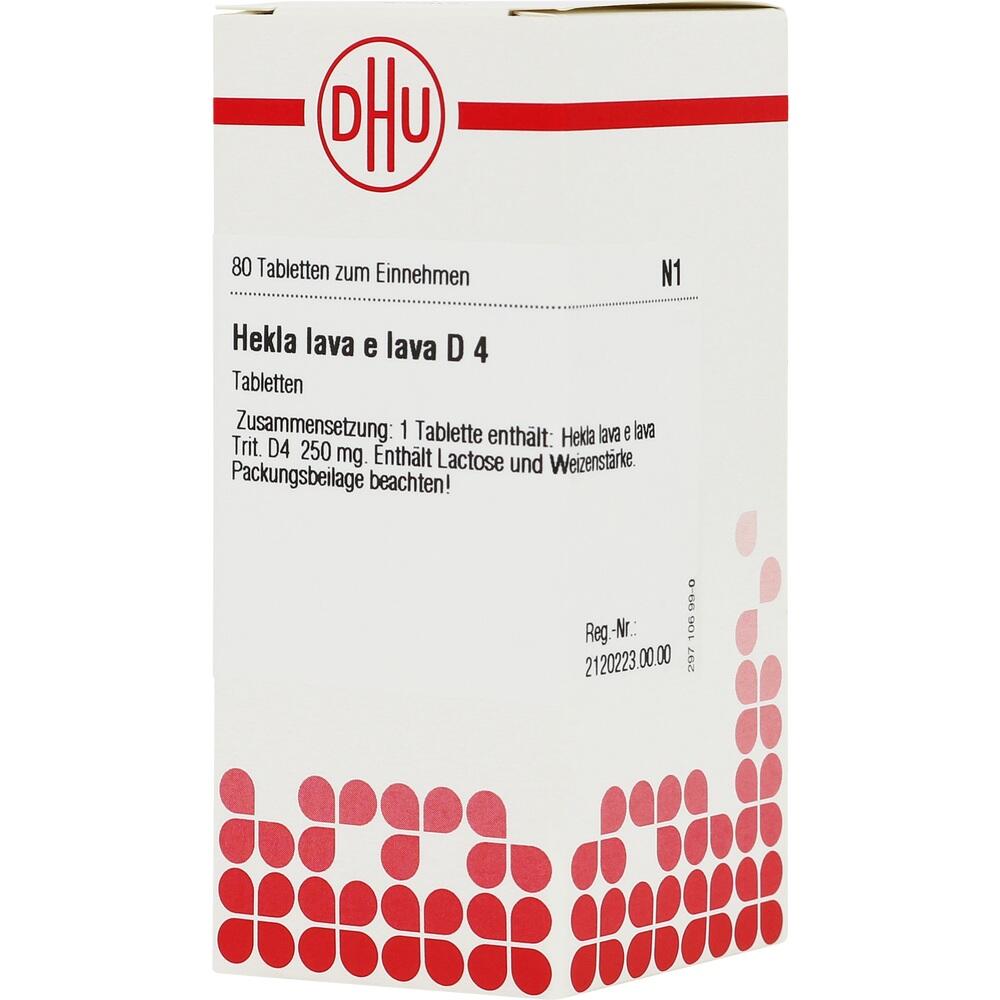 HEKLA lava e lava D 4  80 St Tabletten