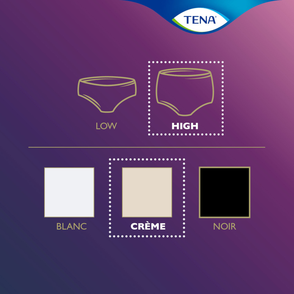 TENA Silhouette CRÈME PLUS L Taillenhohe Pants 4X10 St