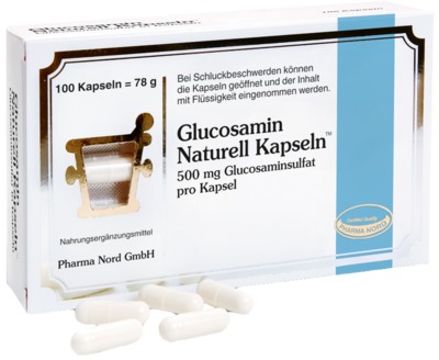 GLUCOSAMIN NATURELL Pharma Nord Kapseln 100 St Kapseln