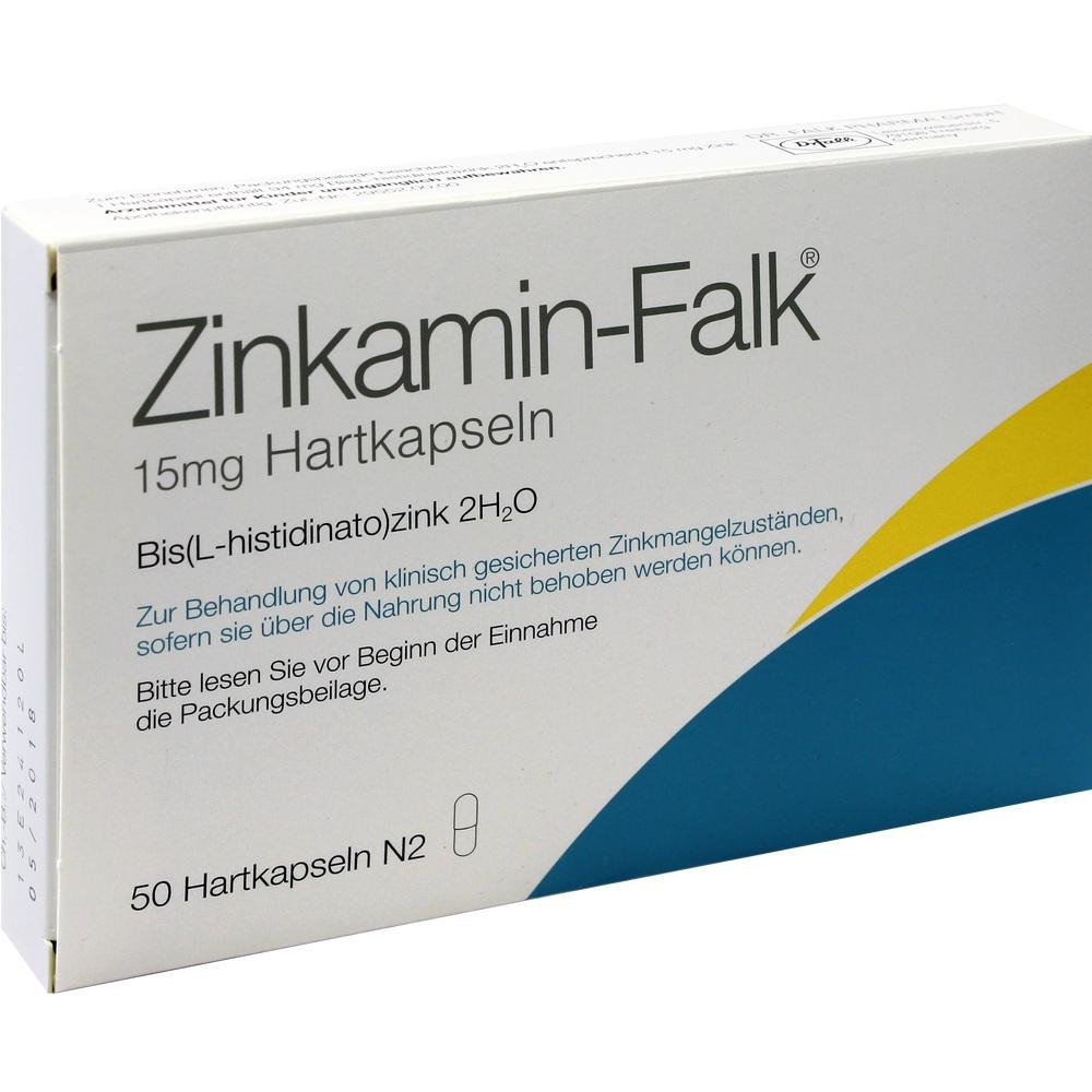 Zinkamin-Falk 50 St Hartkapseln