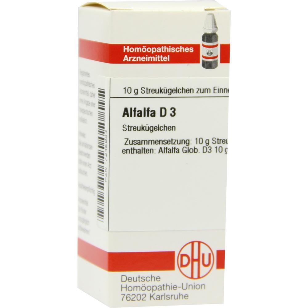 ALFALFA D 3 Globuli 10 g Globuli