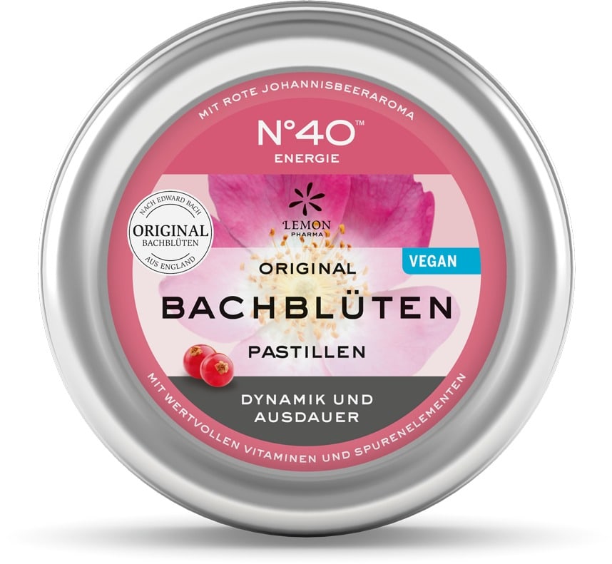 ORIGINAL BACHBLÜTEN PASTILLEN No 40 ENERGIE 50 g Pastillen