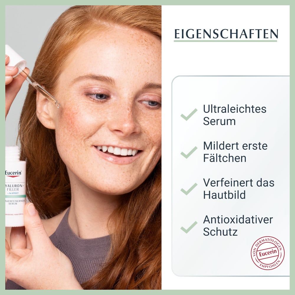 Eucerin ANTI AGE HYALURONFILLER PORENVERFEINERNDES SERUM  30 ml Konzentrat