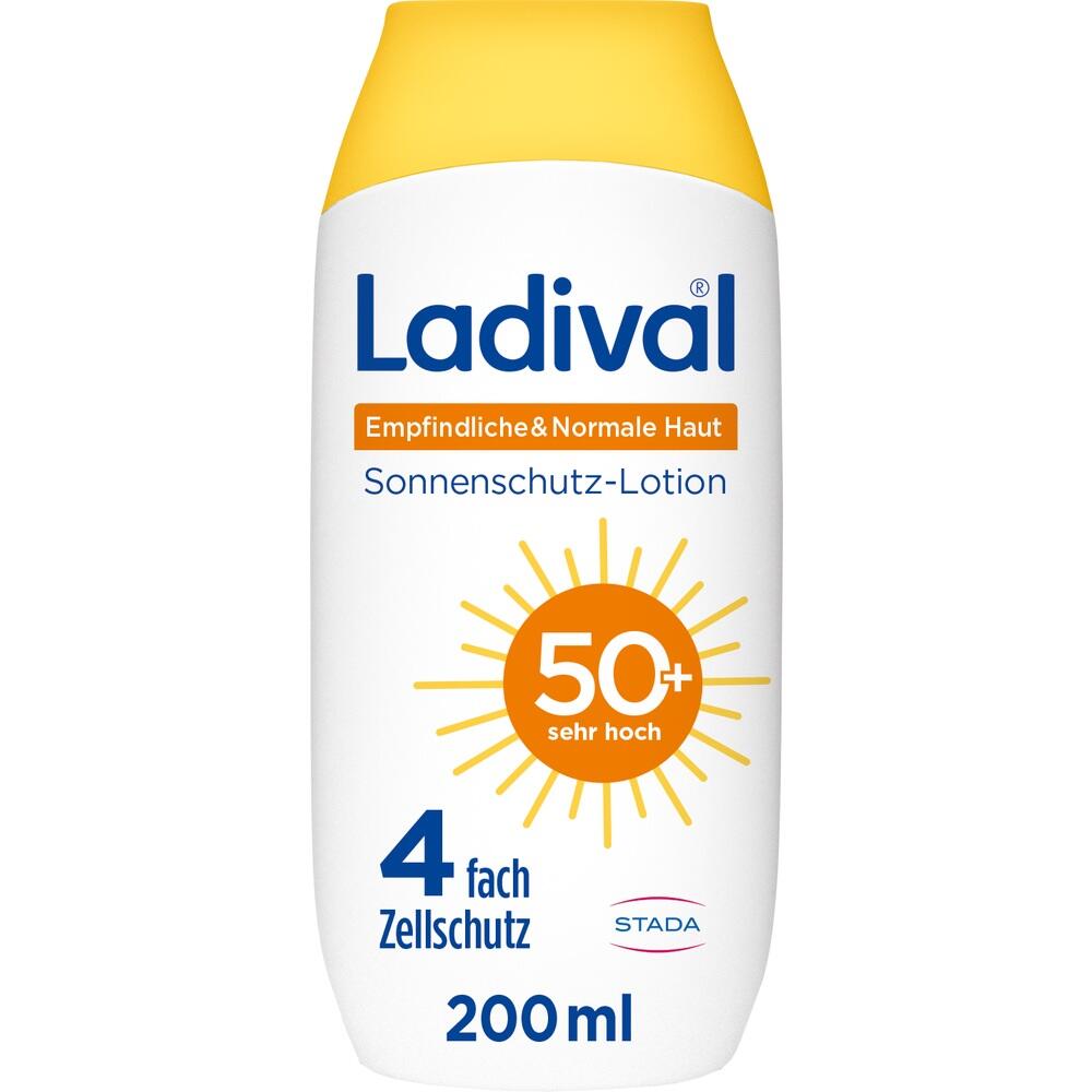 Ladival Empfindliche & Normale Haut Sonnenschutz-Lotion LSF 50+ 200 ml Lotion