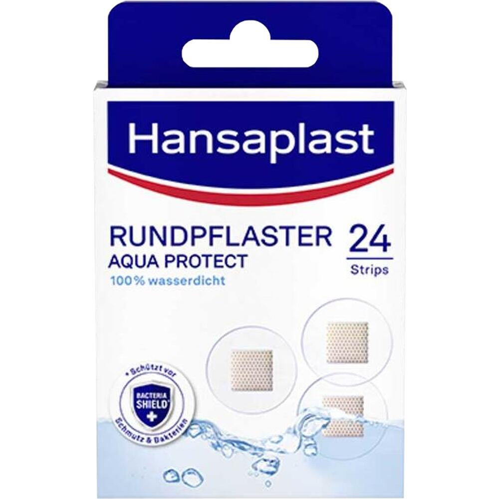 Hansaplast RUNDPFLASTER AQUA PROTECT  24 St Pflaster