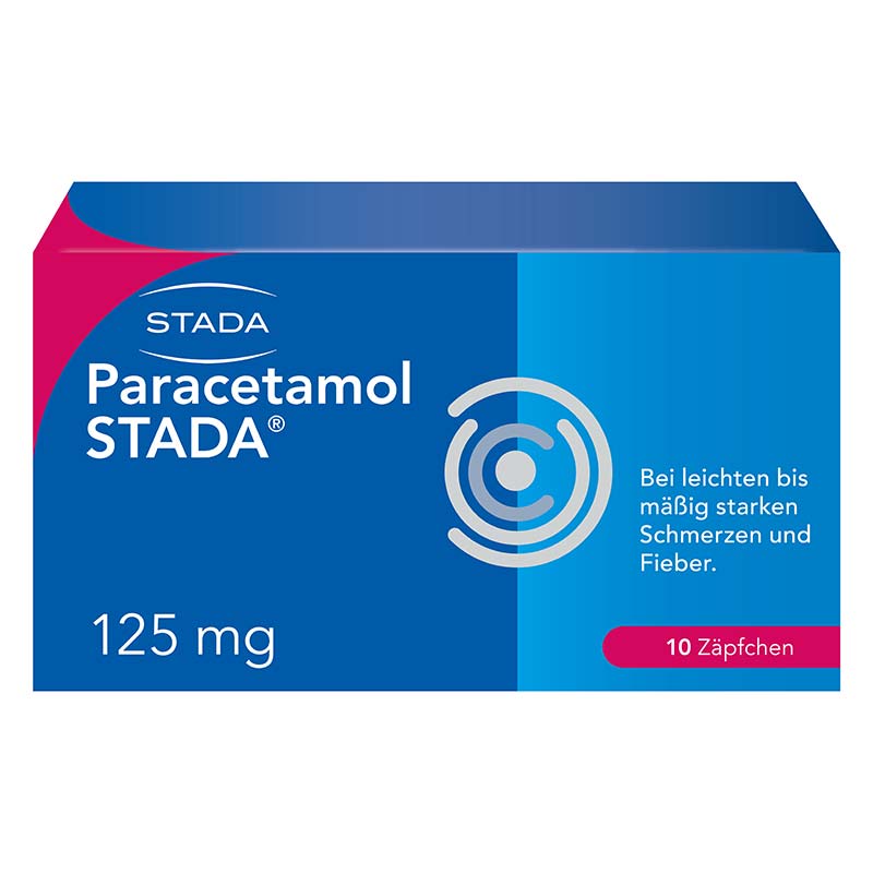 Paracetamol STADA 125mg 10 St Suppositorien