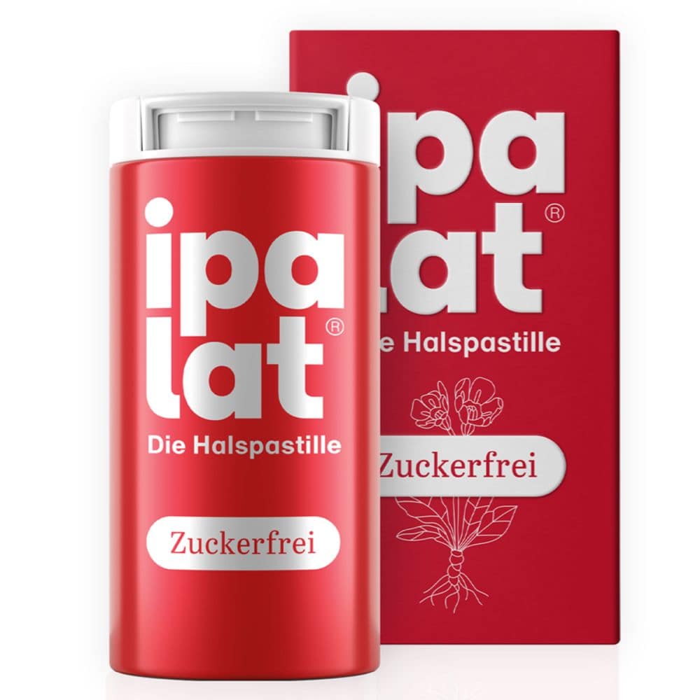 ipalat Halspastillen Zuckerfrei 40 St Pastillen